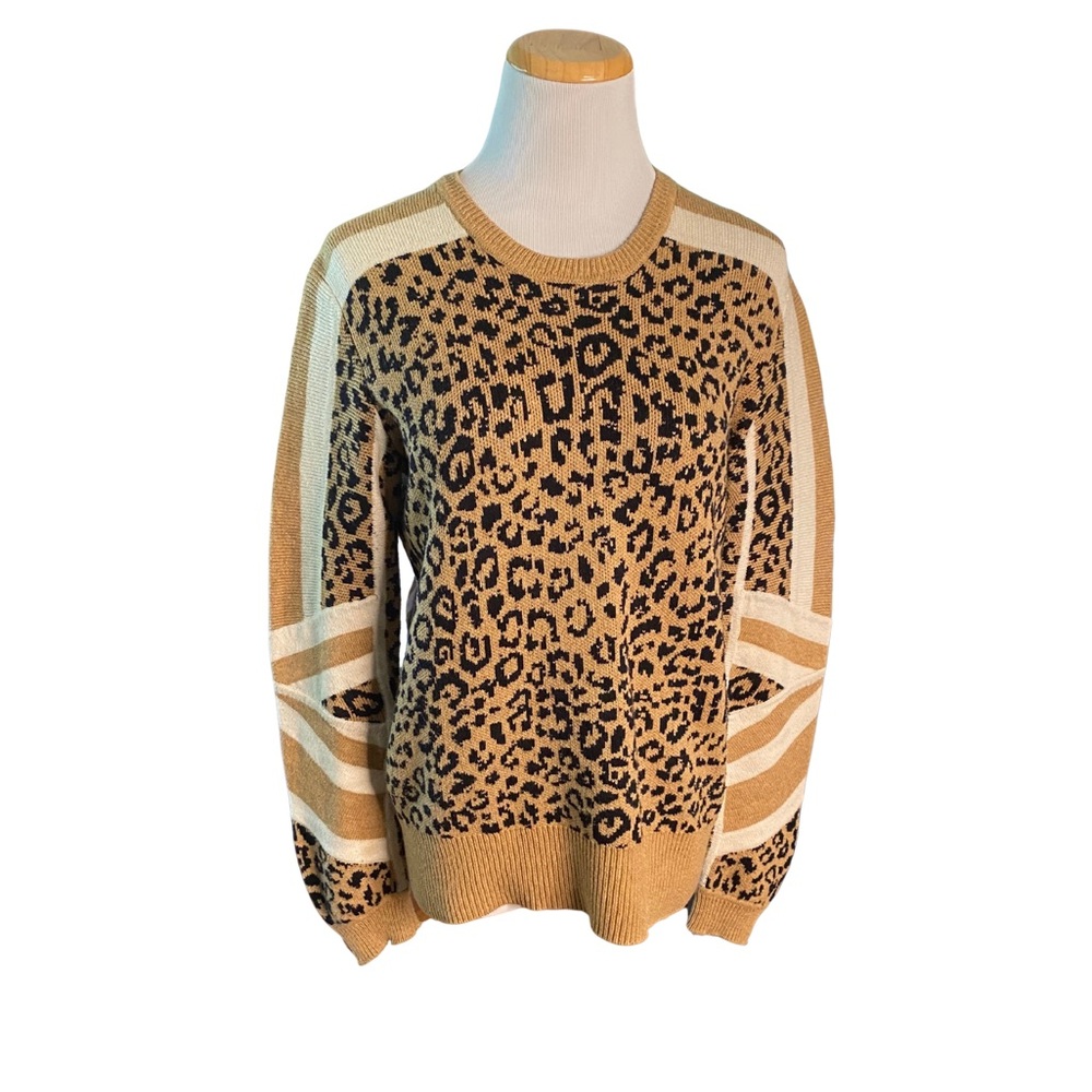 Current/Elliot Animal Print Sweater- size s - Picture 2 of 10